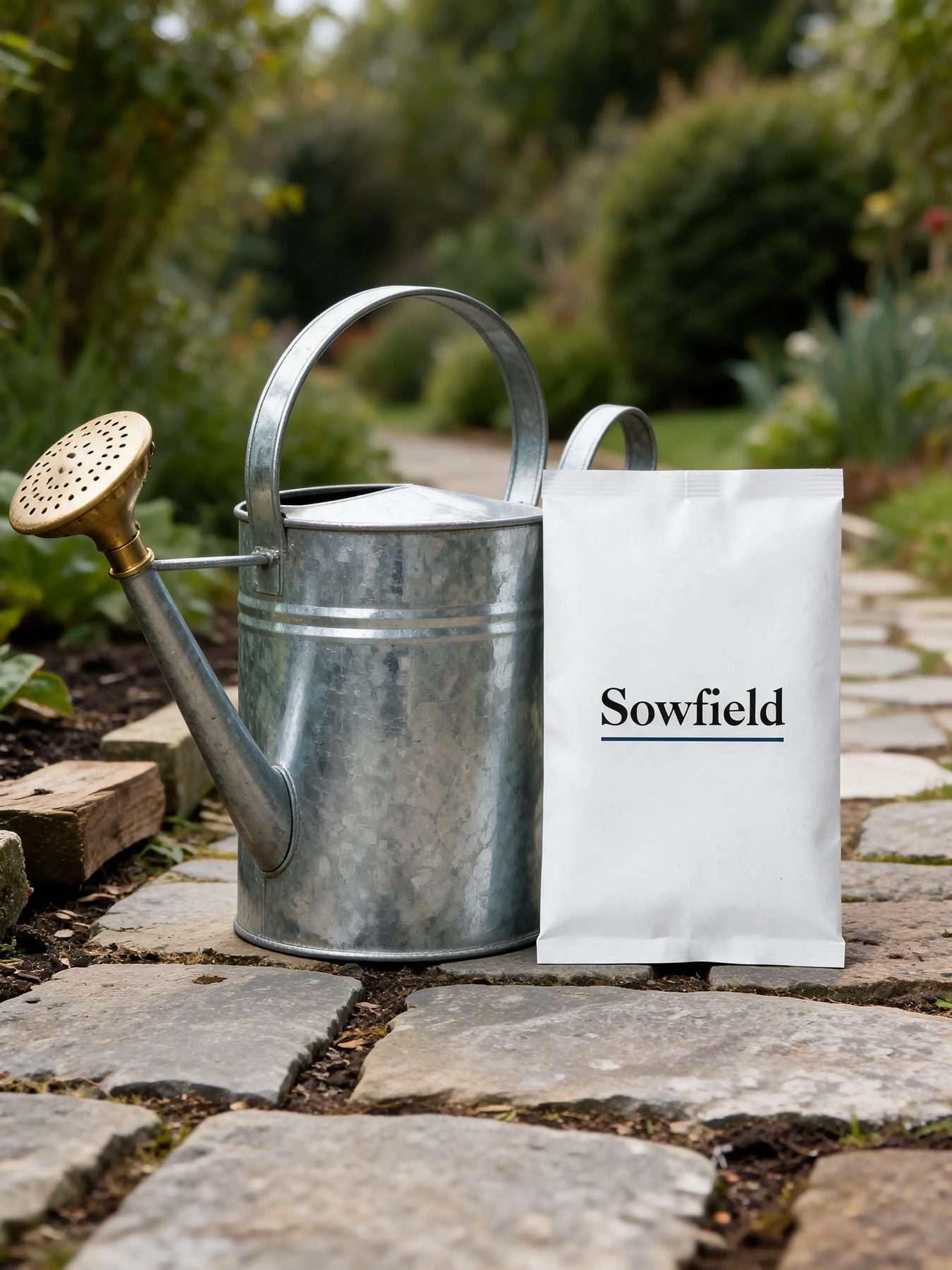 Galvanised Watering Can